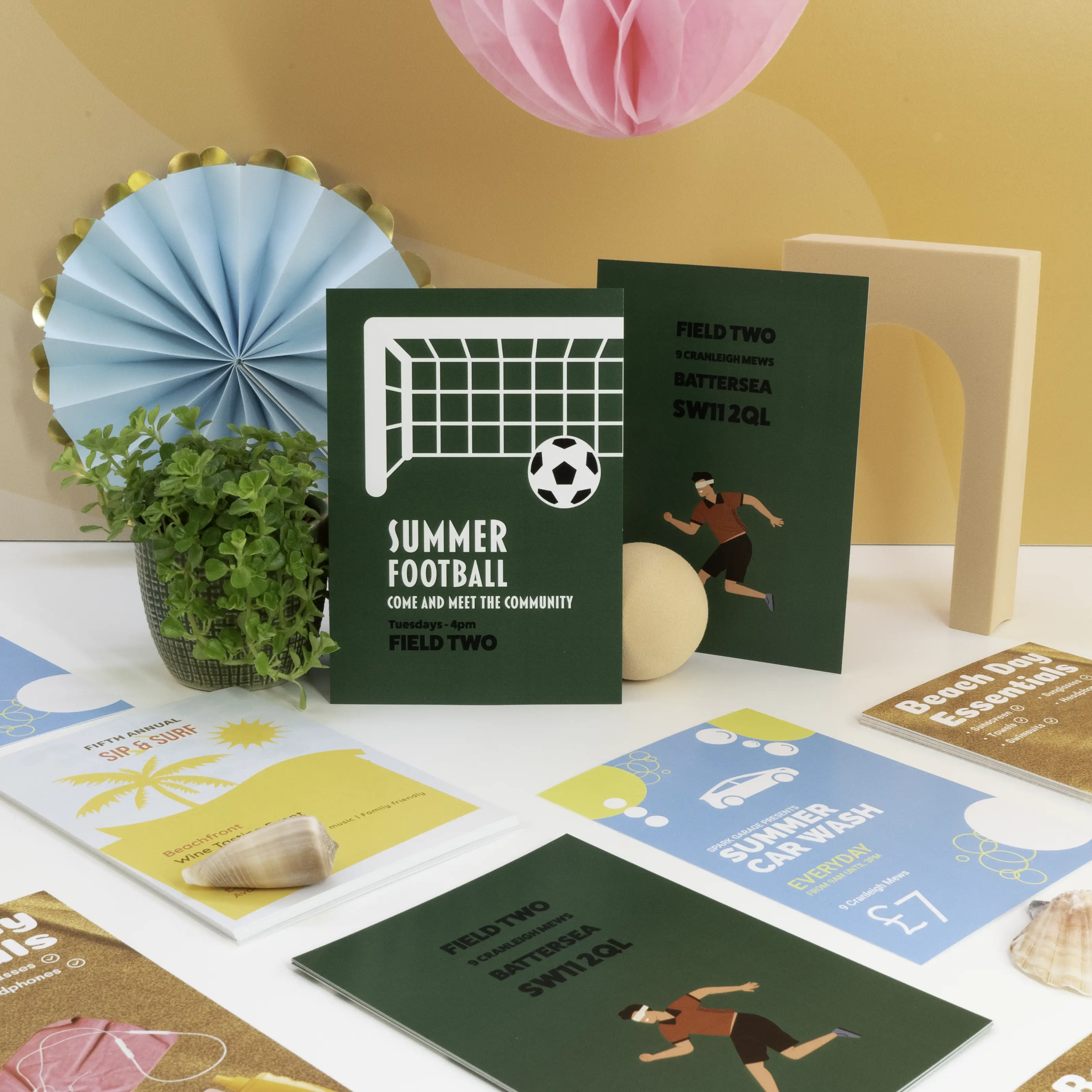 A6 Leaflet Showcase